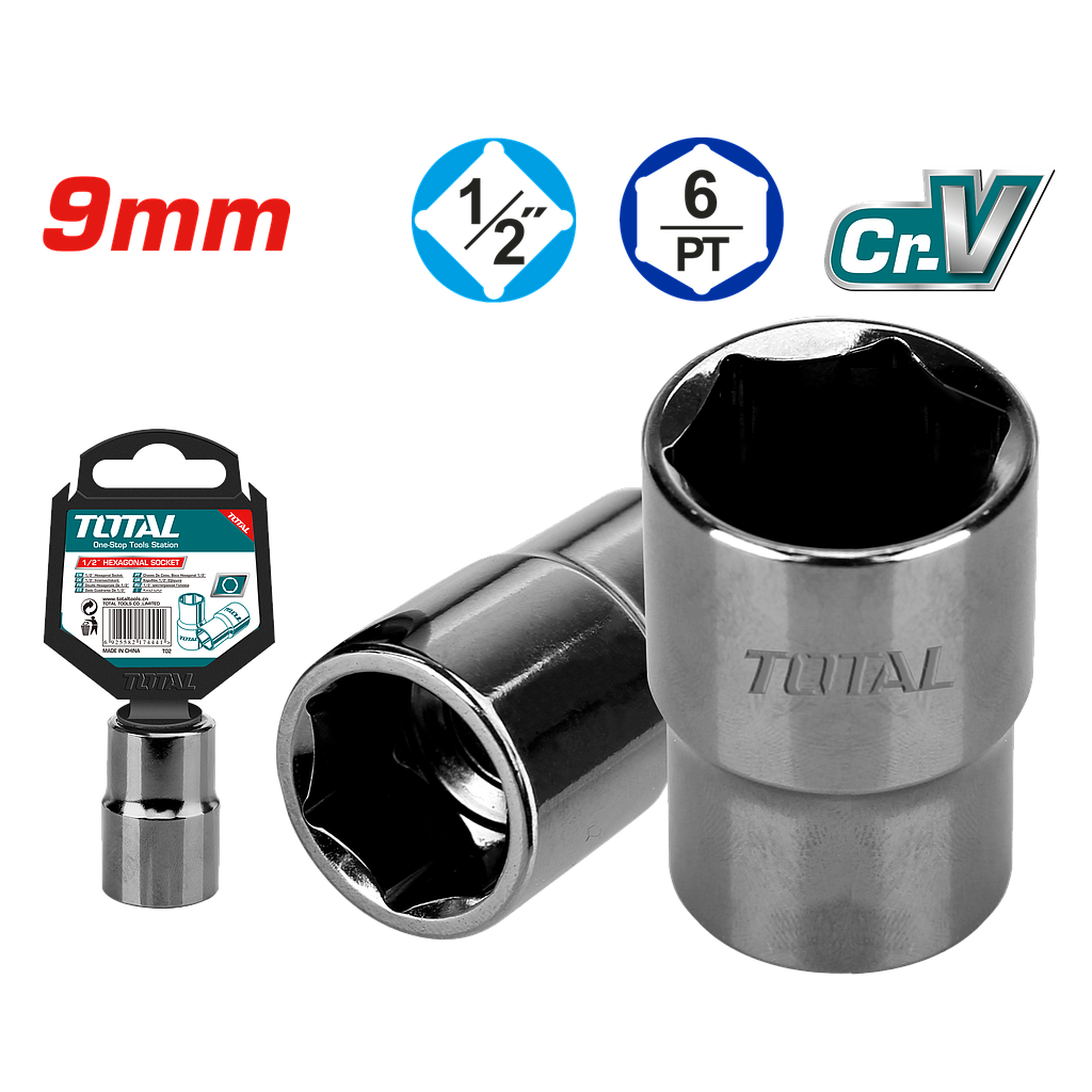 TOTAL - THTST12091 - Douille 1/2'' - Ø9mm