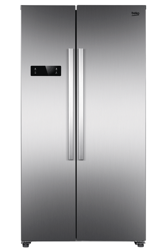 Réfrigérateur Side By Side No-frost 558 Litres, Inox Beko 