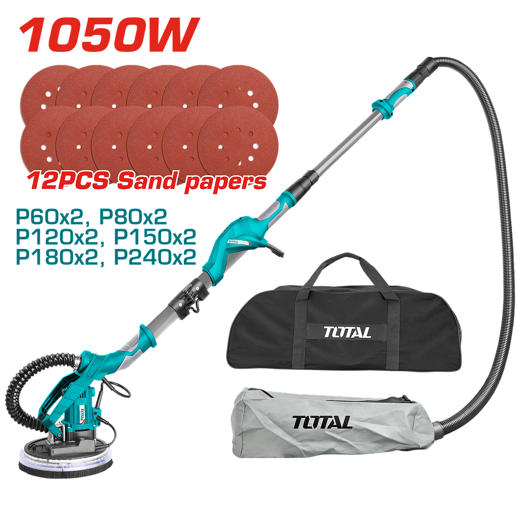 TOTAL -TWS10501 - Ponceuse Murale 1050W - Ø225mm