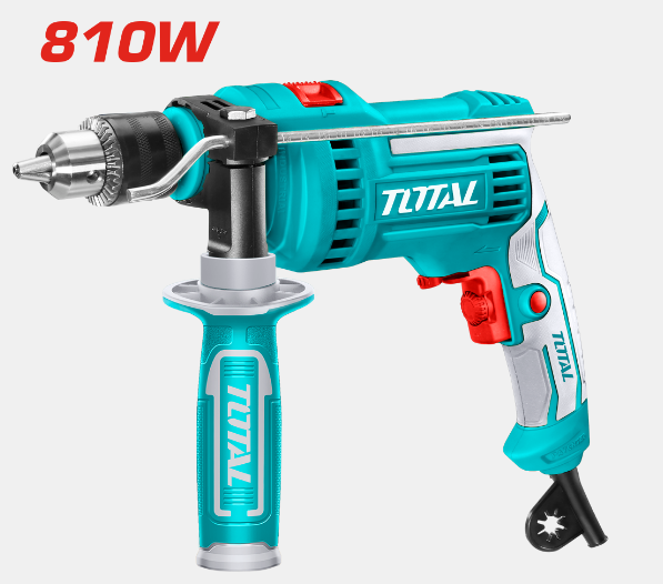 TOTAL - TG1081316 - Perceuse à percussion 810W - Ø13mm