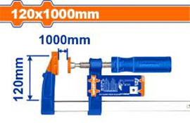 WDF - WCP2125 - Serre joints type F - 120x1000mm
