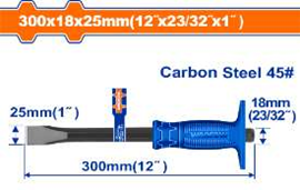 WDF - WCC1302 - Burin plat 25x18x300mm