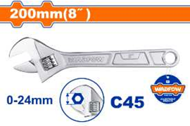 WDF - WAW1108 - Cle a molette 8" - Ø0-24mm