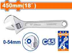 مفتاح إنجليزي 18" - Ø0-54mm