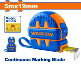 WDF - WMT1220 - Ruban à mesurer en acier 5mx19mm