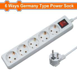 WDF - WEJ7306 - Multiprise électrique 6 prise - 1.4m