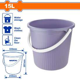 WDF - WBU1315 - Seau en plastique - 15L