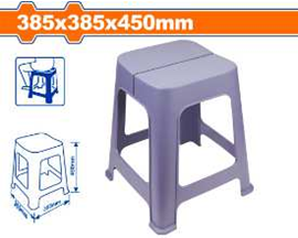WDF - WPZ1345 - Tabouret en plastique 385x385x450mm