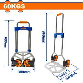 WDF - WWB9A06 - Chariot diable Pliable 60kg