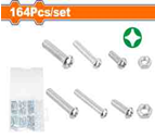 WDF - WXSBB01 - Kit assortiment de vis filetées de 164 pcs