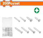 WDF - WXSAB01 - Kit assortiment de 200 vis