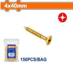 WDF - WXS5922 - Vis pour panneau d'aggloméré 4x40mm