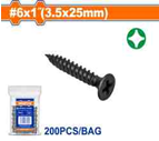 WDF - WXS2912 - Vis pour cloisons 3.5x25mm 200pcs