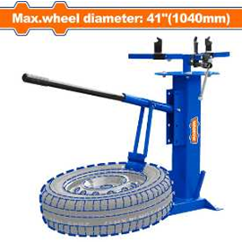 WQT1A01 - Démonte-pneu portable - Max.wheel diamètre: 41 "(1040 mm) - Largeur Max.wheel: 14 "(355mm) - Portable tire changer