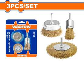 WDF - WCE6402 - Ensemble de 3 brosses métalliques