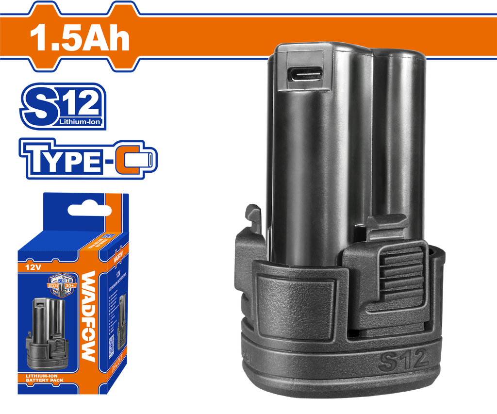 WDF - WLBS5150 - Batterie lithium-ion 12V 1.5Ah