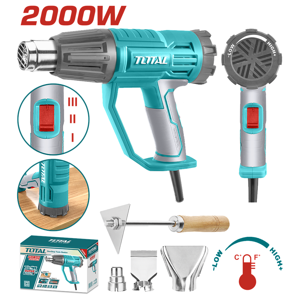 TOTAL - TB20045 - Decapeur thermique - 2000W