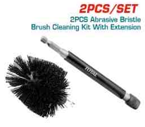 TOTAL - TACH0301 - Brosse à poils avec support