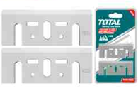 TOTAL - TAC618202 - Lame de rabot - 2 pcs - 82x29x3mm
