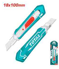 TOTAL -THT511815 - Couteau à lame cassable 18x100mm