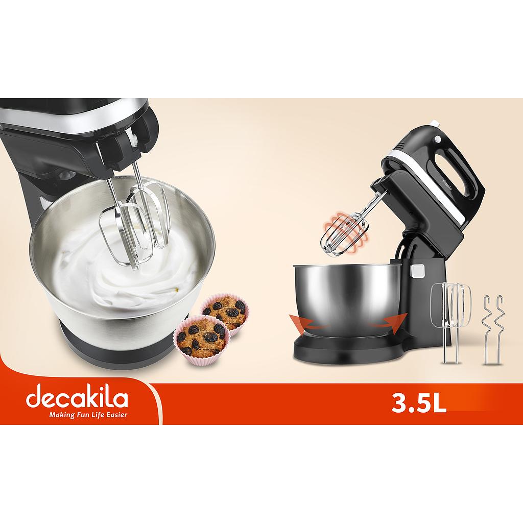 خلاط كهربائي مع وعاء 3.5L