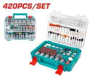 TOTAL - TAKMG4208 - Accessoires de mini meuleuse - 420 pcs