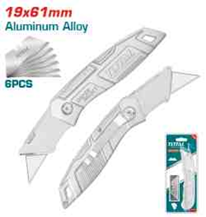 سكين قابل للطي 19x61mm