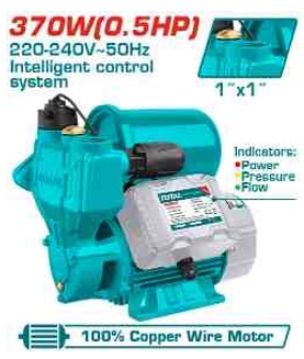 TOTAL - TWP113706 - Surpresseur intelligent - 370W, 35L/min , 35m