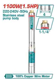 TOTAL - TWP511001 - Pompe Puit Profond - 112m 6.0m³/h