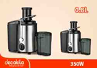 DECAKILA - KEJC010B - Centrifugeuse Extracteur De Jus 0.8L - 350W