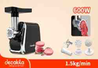 DECAKILA - KEMG021B - Hachoir à viande 1.5kg/min