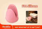 DECAKILA - KMTT053W - Gants de cuisine en silicone