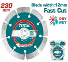 قرص ماسي - Ø230mm (عرض الشفرة 12mm)