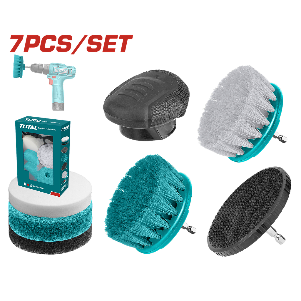 TOTAL - TACB0701 - Ensemble de 7 brosses de forage