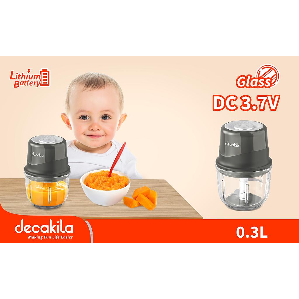 DECAKILA - KMMG008G - Mini hachoir sans fil