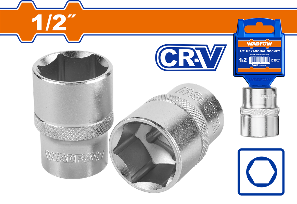 بوكس سداسي 1/2" - Ø21mm