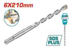 ريش خرسانة SDS-Plus - Ø6x210mm