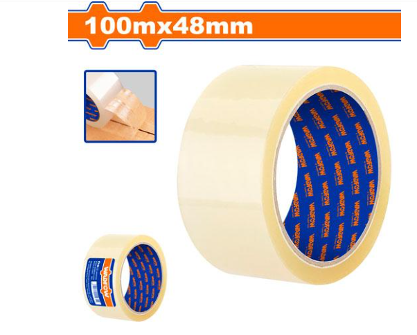 WDF - WPN1H10 - Ruban d'emballage Transparent - 100mx48mm