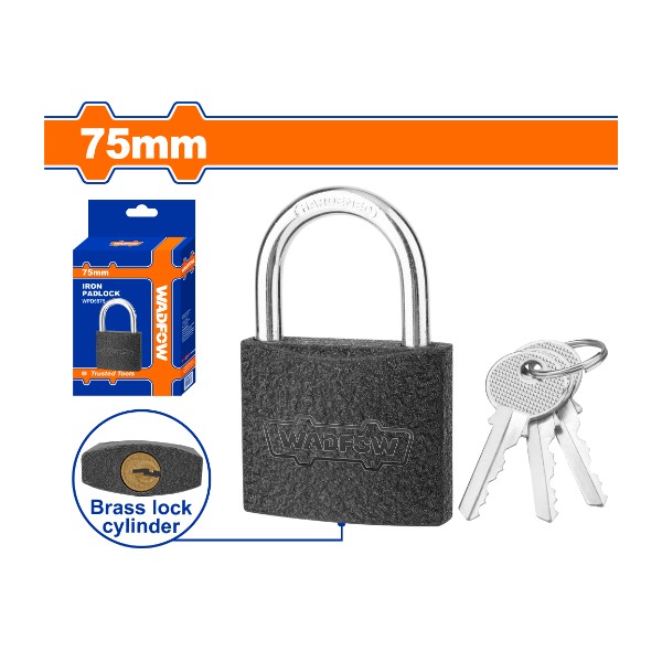 WDF - WPD5575 - Cadenas en fer 75mm