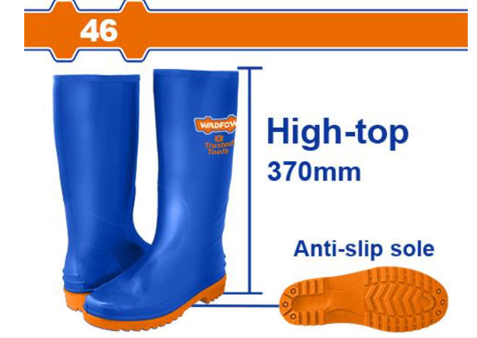 WDF - WRB1L46 - Bottes de pluie Taille 46