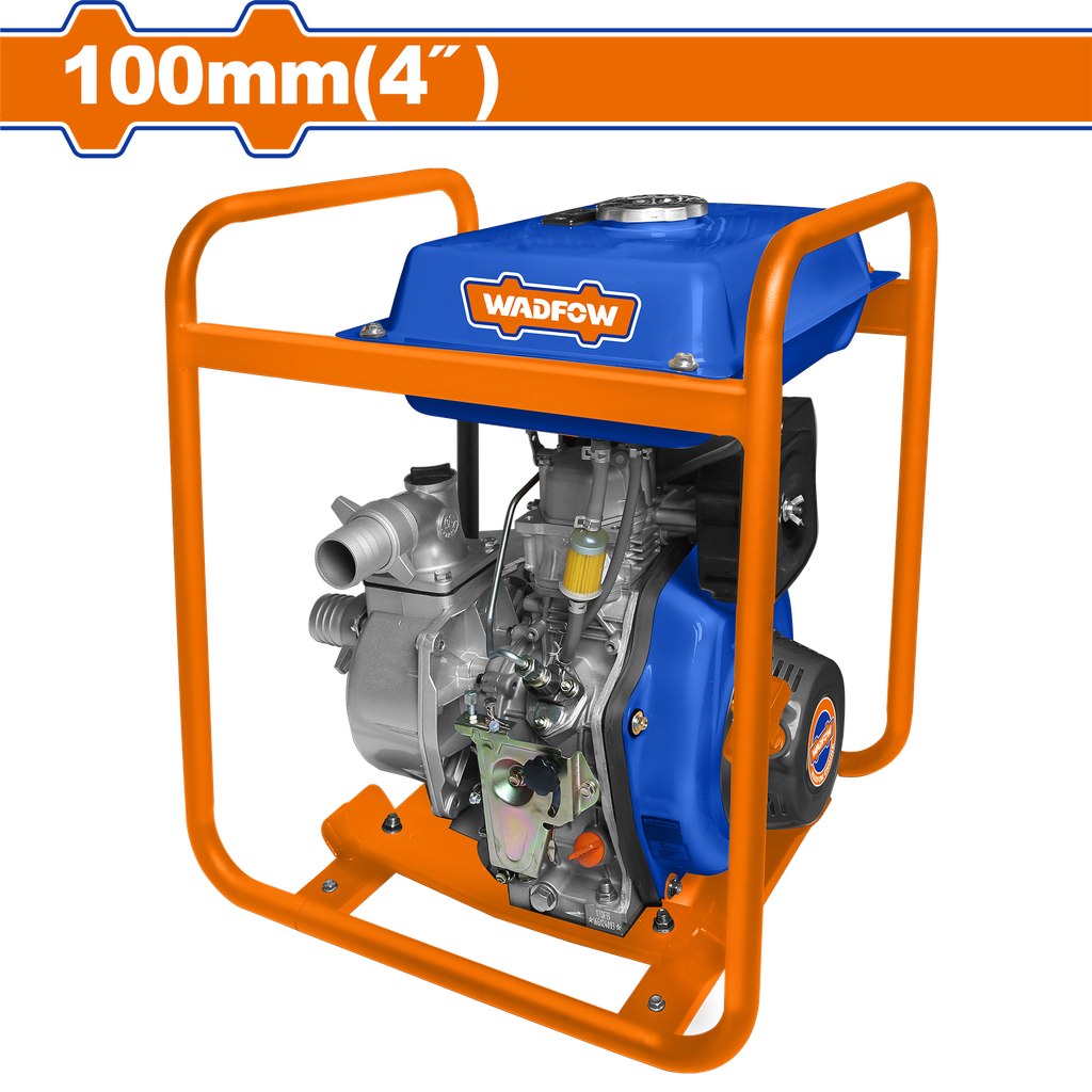 WDF - WDW1A40 - Motopompe 4" Gasoil 1600l/min, 30m