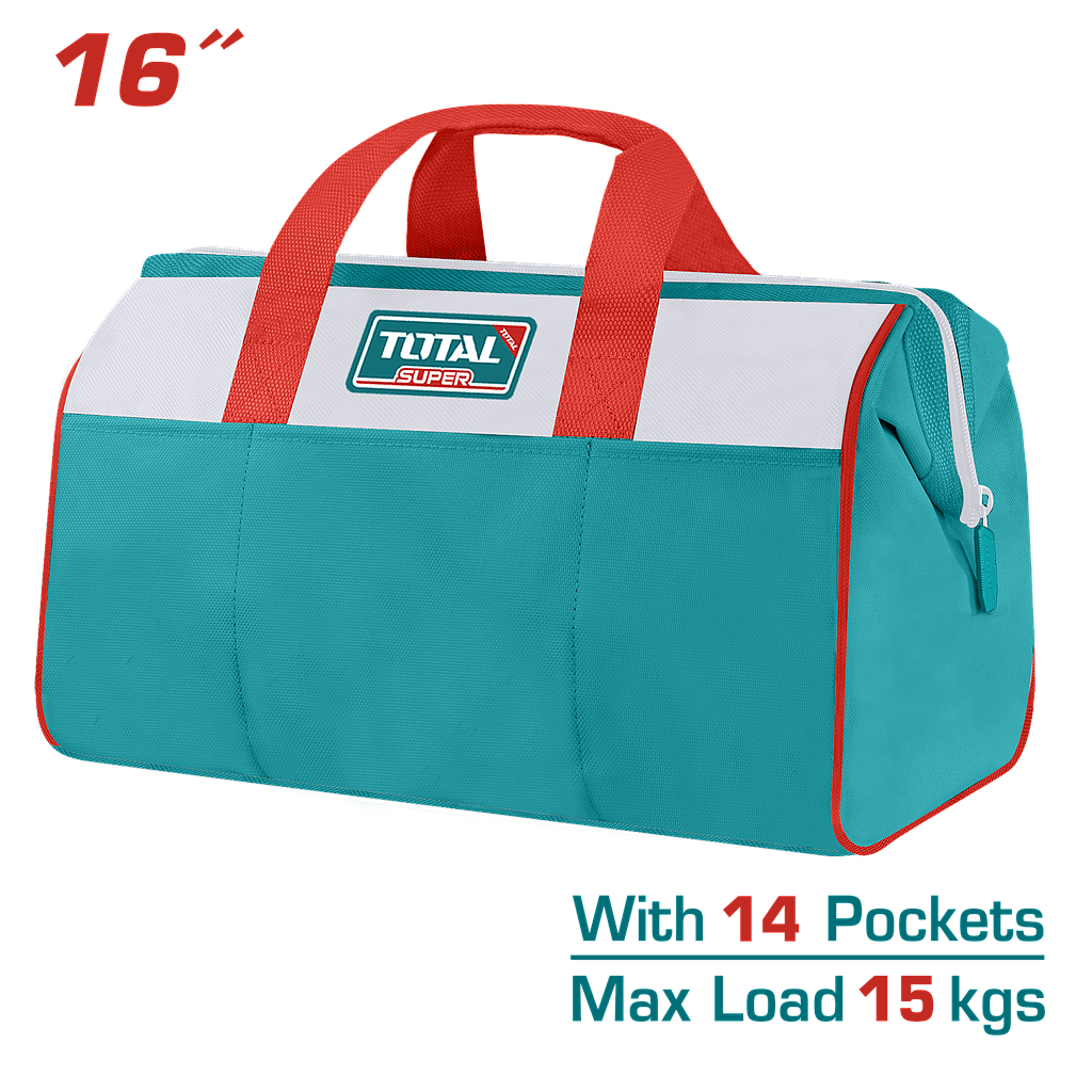 TOTAL - THT261625 - Sac à outils - 41x29x21cm