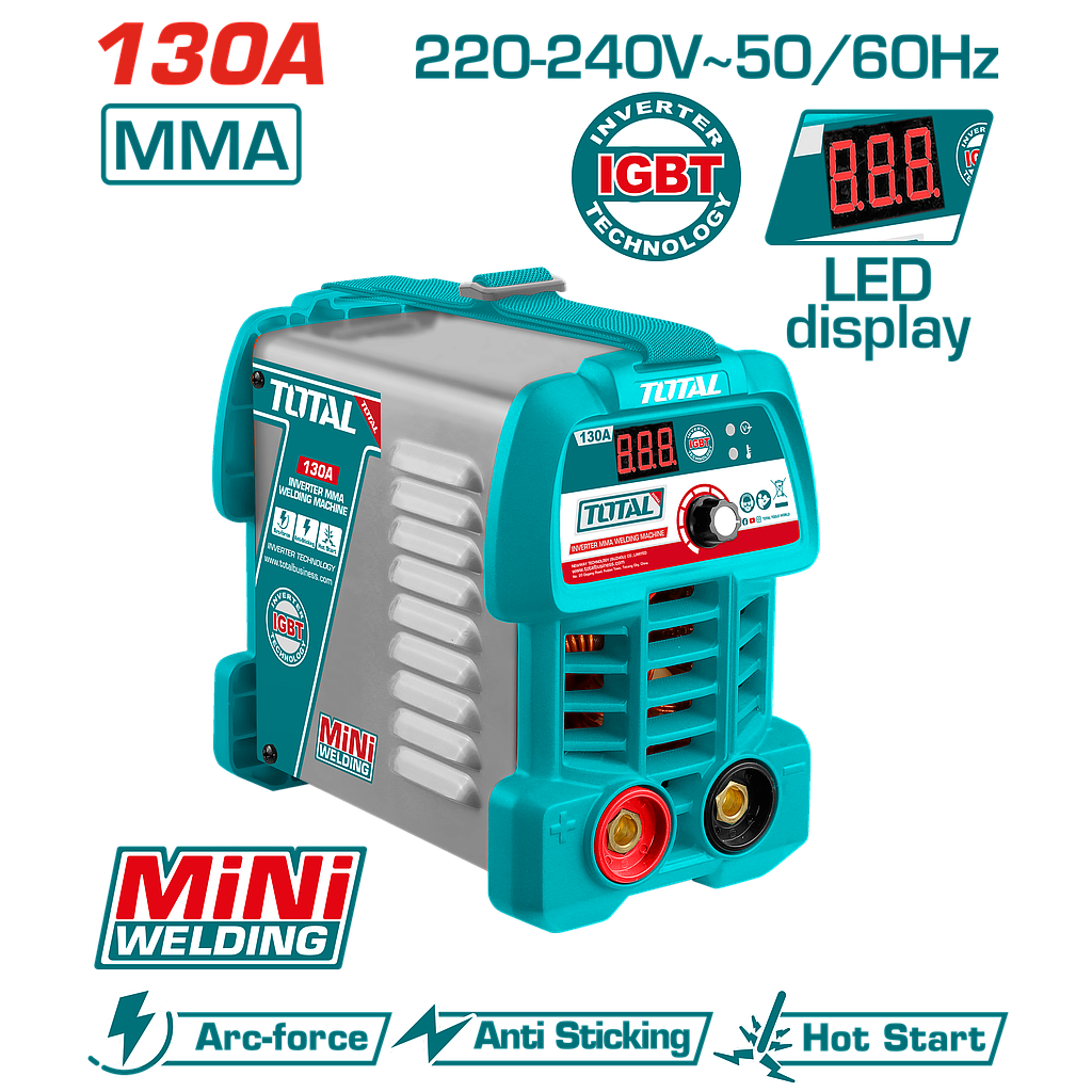 TOTAL - TW213049 - Poste à Souder inverter MMA - 130A@30%