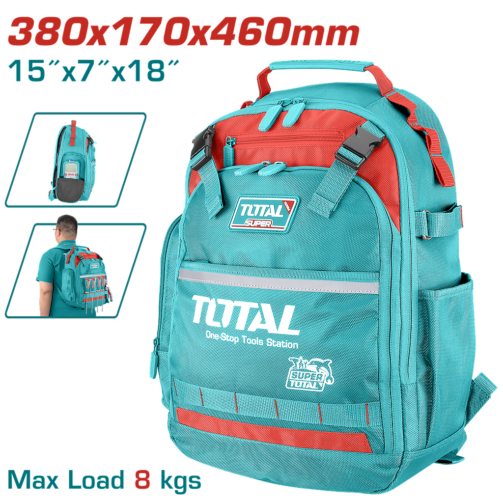 TOTAL - THBP02025 - Sac à dos outils