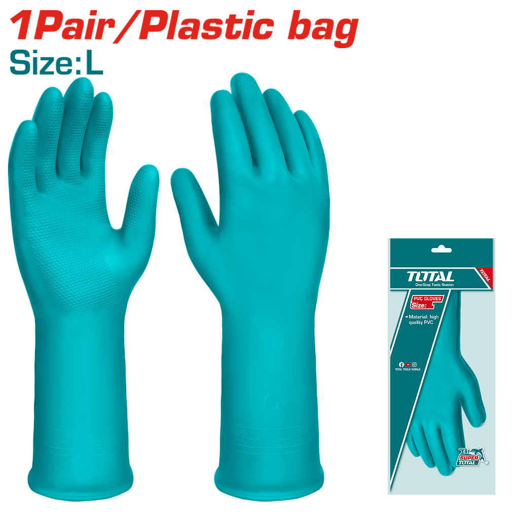 TOTAL - TSP1801 - Gants En PVC