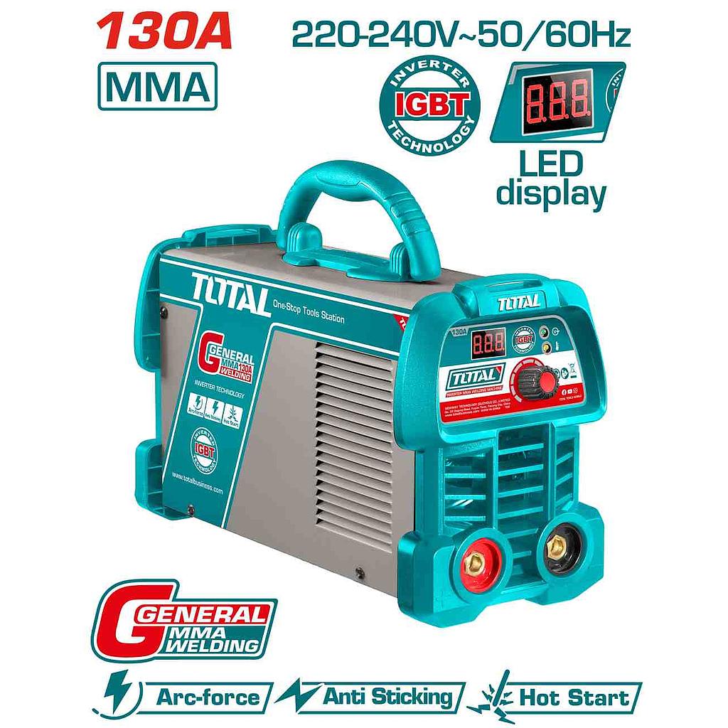 TOTAL - TW213059 - Poste à Souder inverter MMA - 130A@45%