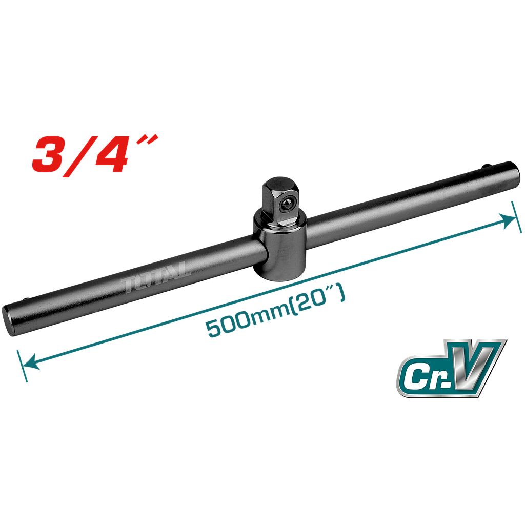 TOTAL - THTSTB34201 - Barre en T coulissante 3/4"