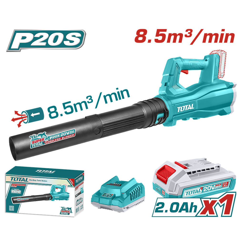 TOTAL - TABLI203235 - Souffleur sans fil 20V