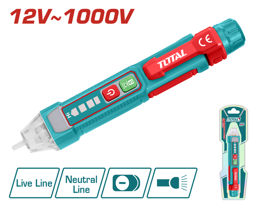 TOTAL - THT100091 - Détecteur de tension AC