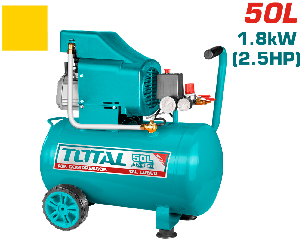 TOTAL - TC255016  - Compresseur d'air 50L 1.8kW(2.5HP)